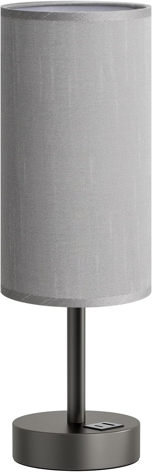 Small Touch Bedside Lamp with USB - Image 7