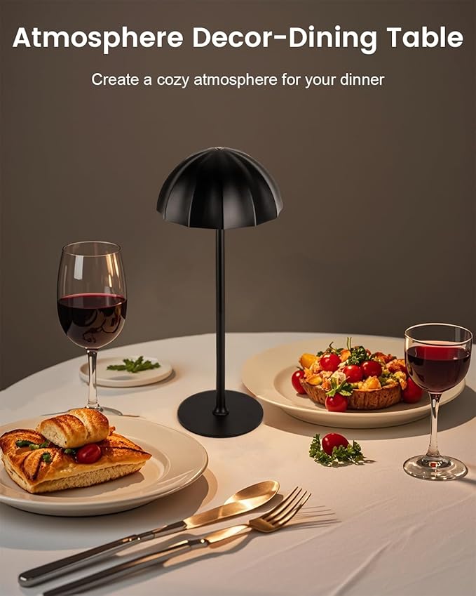 Cordless Table Lamps Rechargeable, 4000mAh Battery Operated Table Lamps - Image 7