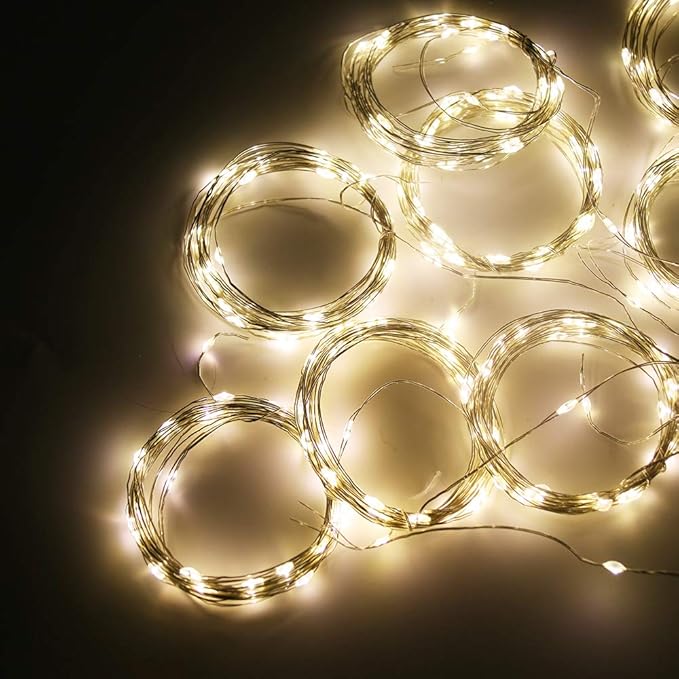 Curtain Lights 300 LED String Lights, Window Hanging Lights USB Powered 8 - Image 4