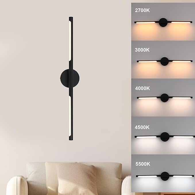 BONLICHT 36 Inch Flush Mount Modern Vanity Lighting Fixture - Image 4