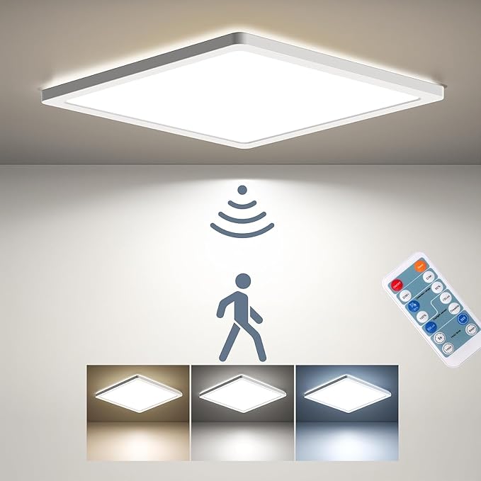 BLNAN Dimmable Motion Sensor LED Ceiling Light by BLNAN