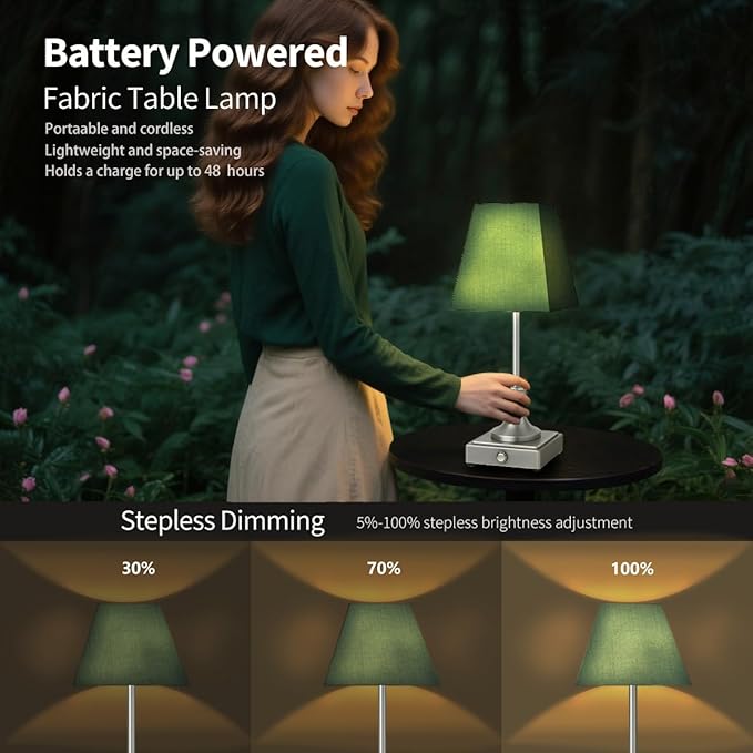Rechargeable LED Table Lamps - Image 3