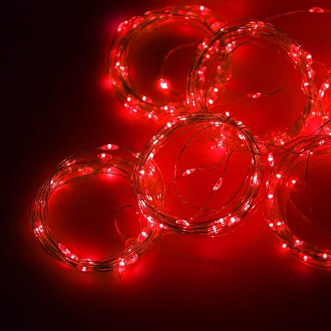 300 LED Curtain Christmas String Lights, Backdrop Fairy Lights - Image 4