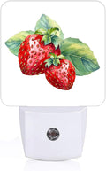 Watercolor Cute Strawberry Night Light, Plug Into Wall by Unknown