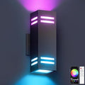 KIZON Smart Porch Lights Color Changing, Ambience RGB WiFi Outdoor Sconce by KIZON