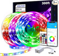 VOLIVO 300ft LED Strip Light Bluetooth, Color Changing LED Strip Lights by VOLIVO