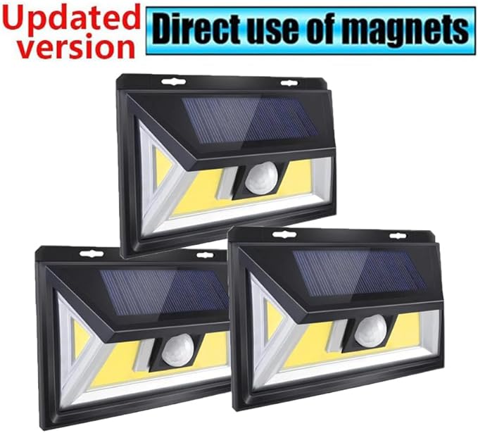 Upgrade 3-Pack Solar Motion Sensor Lights - Image 7