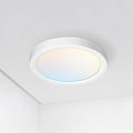 ASD LED 5" Round Flush Mount Ceiling Light Fixture, Low Profile Surface by ASDLightingCorporation