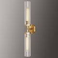 Gold Crystal Bathroom Wall Sconce Light Fixture Modern Bathroom Vanity Light by ZHTIECHUI