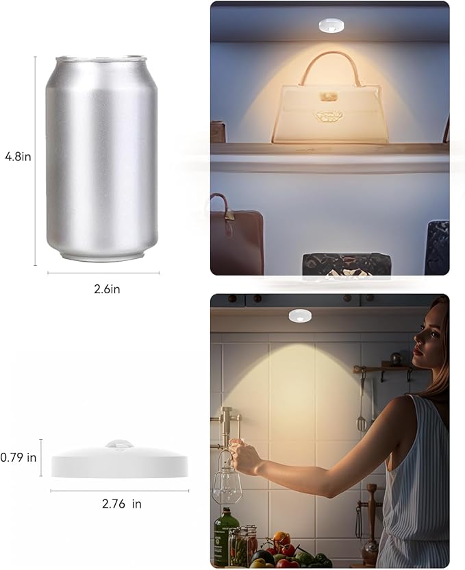 Rechargeable RGB Puck Lights - Image 7