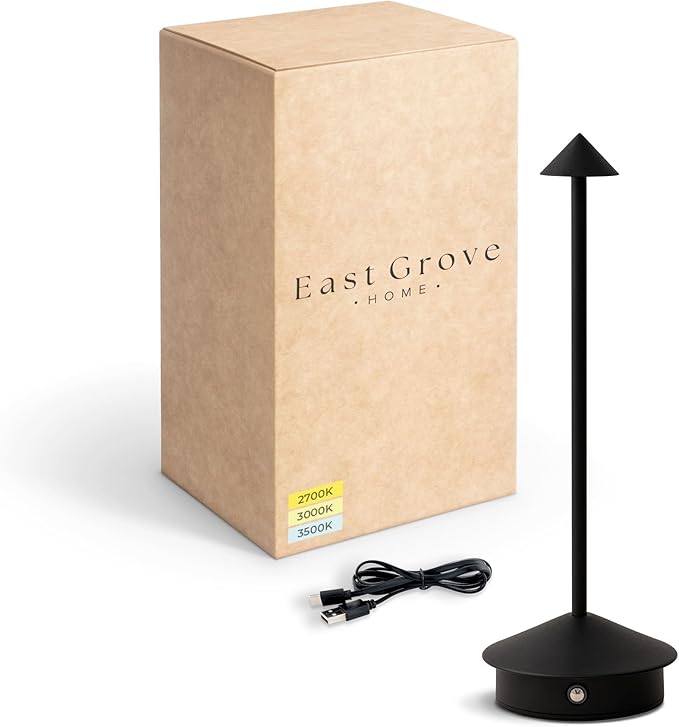 Arrrow LED Cordless USB-C Re-Chargeable Desk Lamp, 5200mAh Battery Operated - Image 4