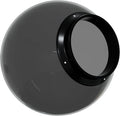 KASTLITE 16" Smoke Acrylic Lamp Post Globe | Smooth Textured by KastLite
