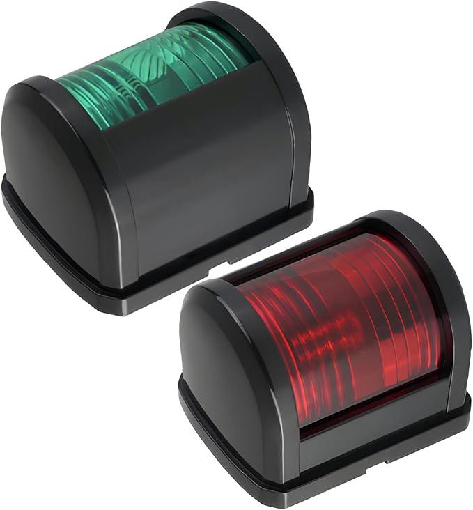 SEAFLO 11 Series Regular Sized LED Green Starboard & Red Port Navigation Light - Image 2