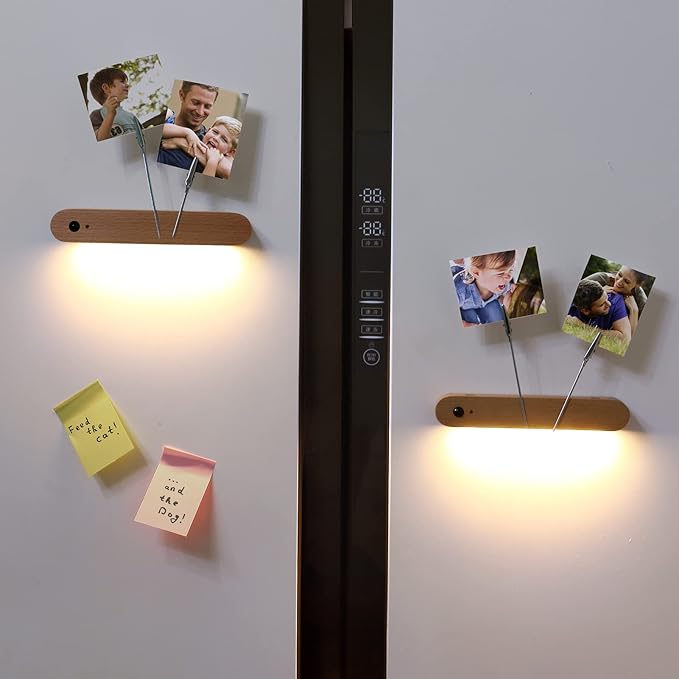 LED Motion Sensor Night Light Battery Operated Wall Light-USB Rechargeable - Image 8