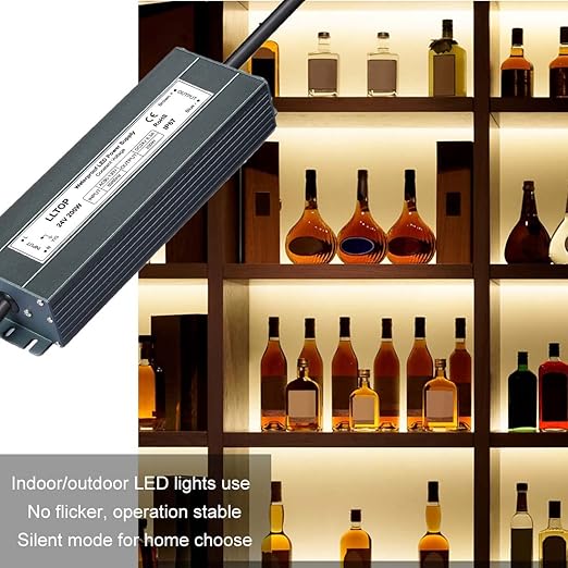 LED Power Supply 24V 8.3A 200W LED Driver AC90-130V to 24VDC Converter Low - Image 5