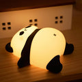 Rechargeable Cute Panda Night Light, 3 Level Dimmable Nursery Nightlight by NesveCit