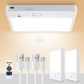Motion Sensor Ceiling Light, 7000mAh Rechargeable Closet Light by Karjoefar