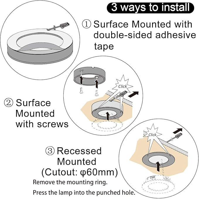 VST Under Cabinet Lighting Plug in - Image 6