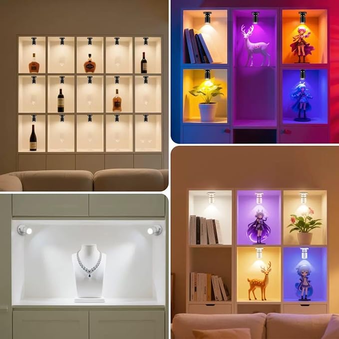 USB Powered Mini Spotlights for Displays 2-Pack – 5V Small LED Spot Lights - Image 6