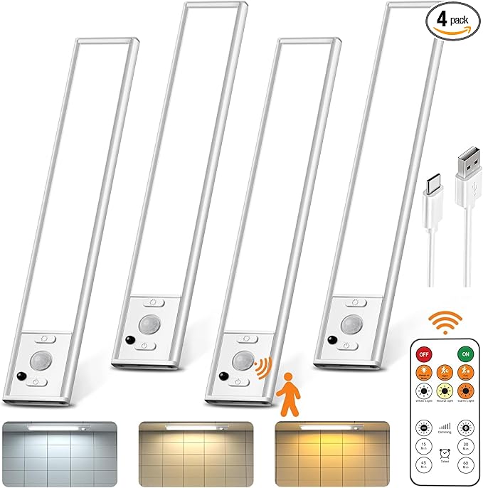 Under Cabinet Lights Wireless, Motion Sensor Light Indoor Closet Lights by Unknown