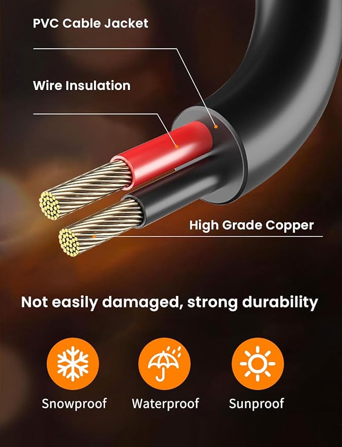 100FT Outdoor String Lights - Image 8