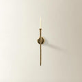 Z Gallerie One Piece Aspar Wall Sconce, Modern Candle Holder by ZGallerie