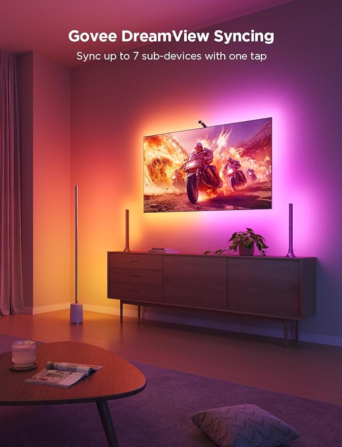 Govee TV Backlight 3 Lite with Fish-Eye Correction Function Sync to 40-50 Inch - Image 4