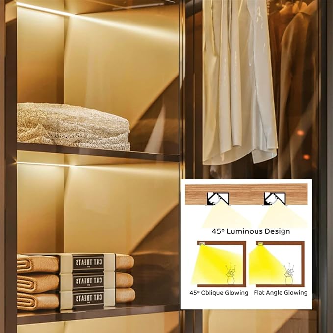 3.3ft/1 Meter Invisible Recessed YW-Shape LED Aluminum Channel System - Image 6