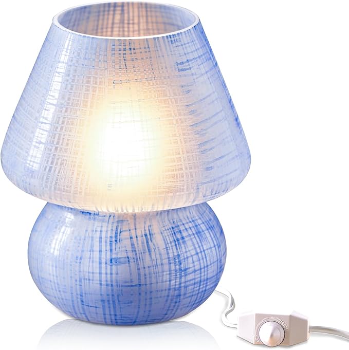 Next Glow Mushroom Lamp – Table Lamp, Modern Dimmable LED Night Light by NextGlow
