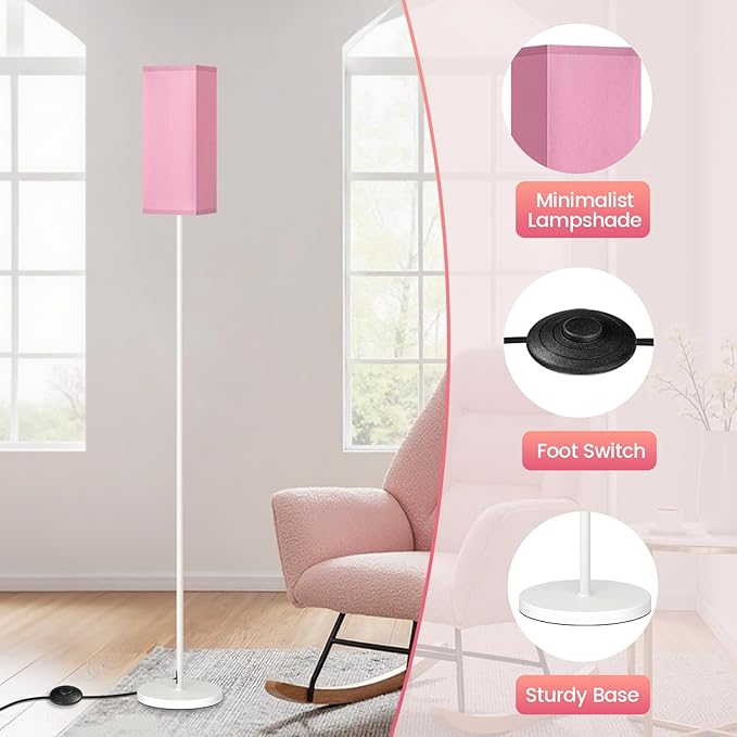 64.6" Floor Lamp, Pole Lamp - Image 9