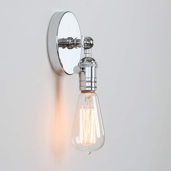 Permo Minimalist Single Socket 1- Light Wall Sconce Lighting - Image 4