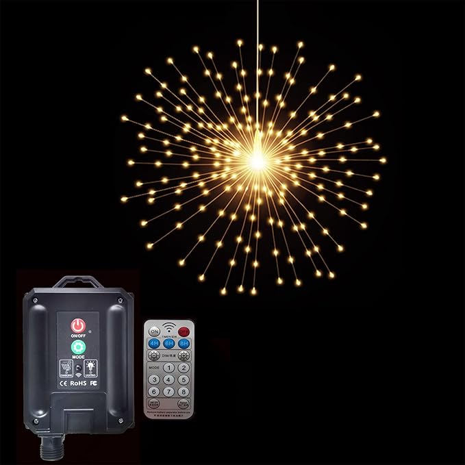 1 Pack Starburst Sphere Lights by PXBNIUYA
