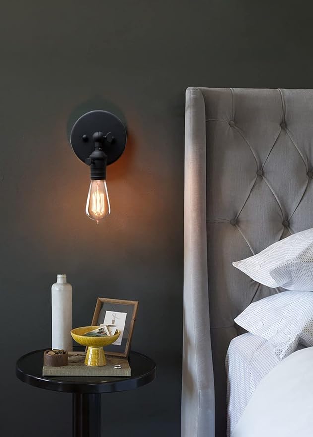 PERMO Minimalist Single Sconces Socket 1- Light Wall Sconce Lighting - Image 7