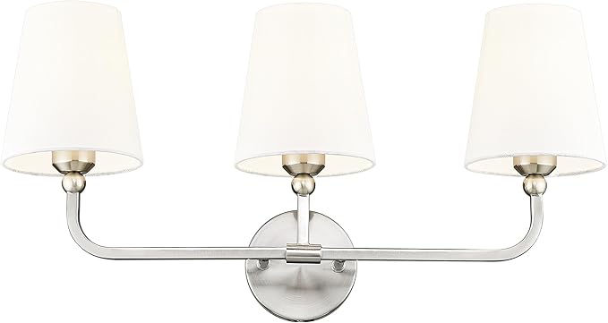 Bathroom Light Fixtures, Brushed Nickel Vanity Lights by Metwet