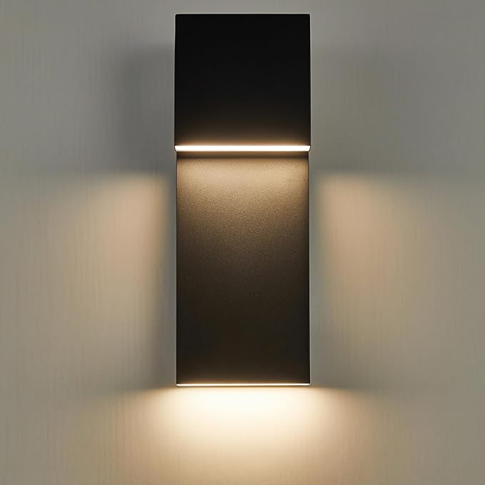 Modern LED Outdoor Wall Sconce 17W Integrated LED Outdoor Wall Mount, Anti Rust - Image 6