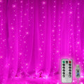 Curtain String Lights Indoor, 300 LED Twinkle Lights by Vicila