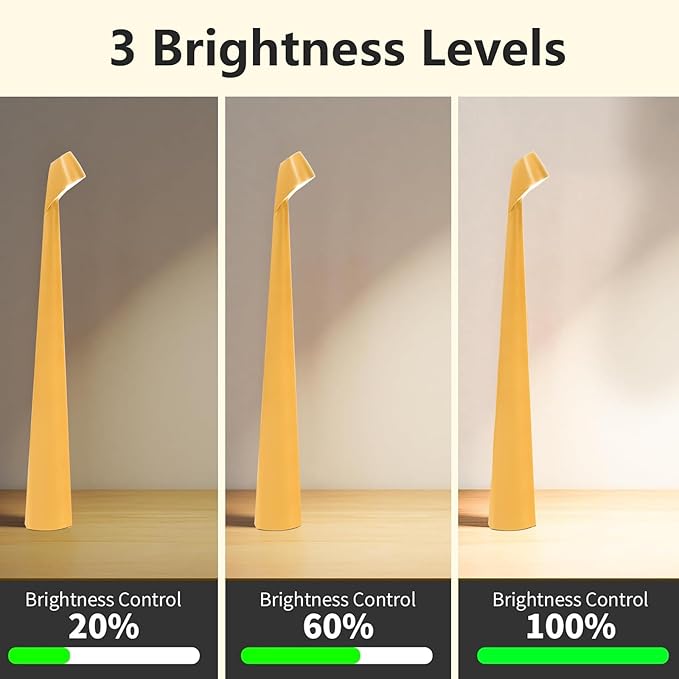 Table Lamps Cordless Rechargeable Battery Light, LED Desk Lamps Outdoor - Image 6