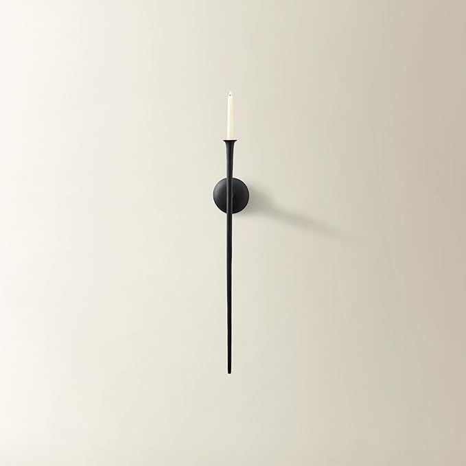 One Piece Aspar Wall Sconce, Modern Candle Holder by ZGallerie
