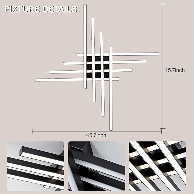 JAYMP Modern Ceiling Light - Image 2