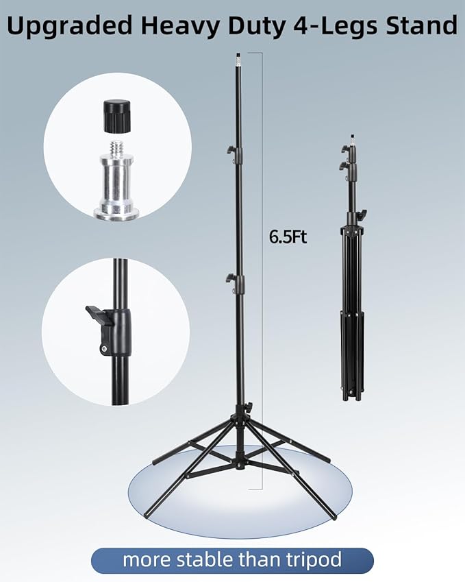 Skytex Softbox Lighting Kit, 20x28in Soft Box|28in Octa Softbox|85W 2700-6400K - Image 5