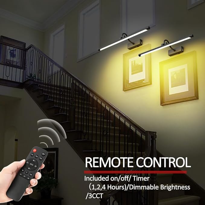 Aipsun 23.6" Black Picture Lights - Image 3