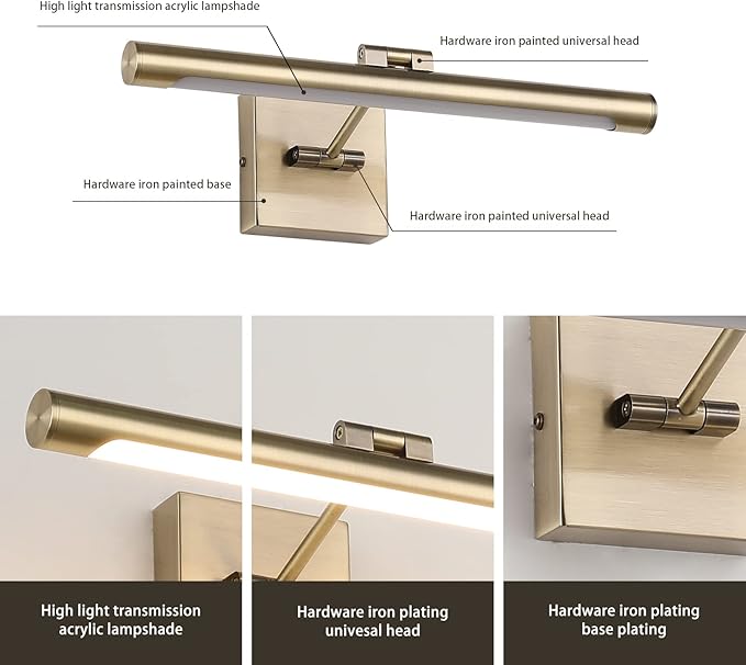 Joosenhouse Picture Light for Painting Dimmable Art Display Light - Image 5