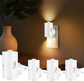 4 Pack Mini LED Night Light, Dimmable Plug-in Wall Light by Unknown