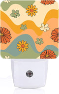 Waves and Floral Night Light, Plug Into Wall by Unknown