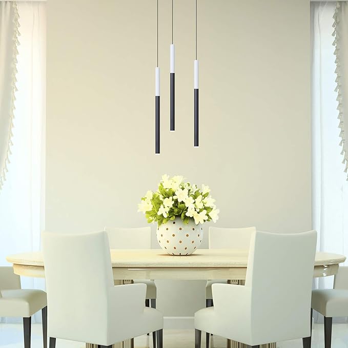 ALTAIR 3 Mini Pendant Lighting White-Black - Image 5