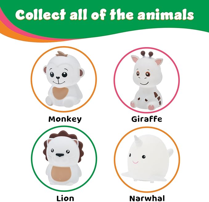 LitezAll Monkey Squishy Silicone Night Light - Image 6