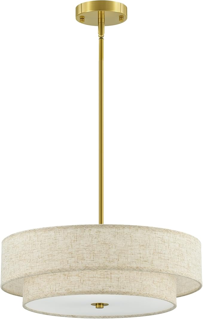 VONLUCE Modern Chandeliers, 4-Light Pendant Light Fixture by Vonluce
