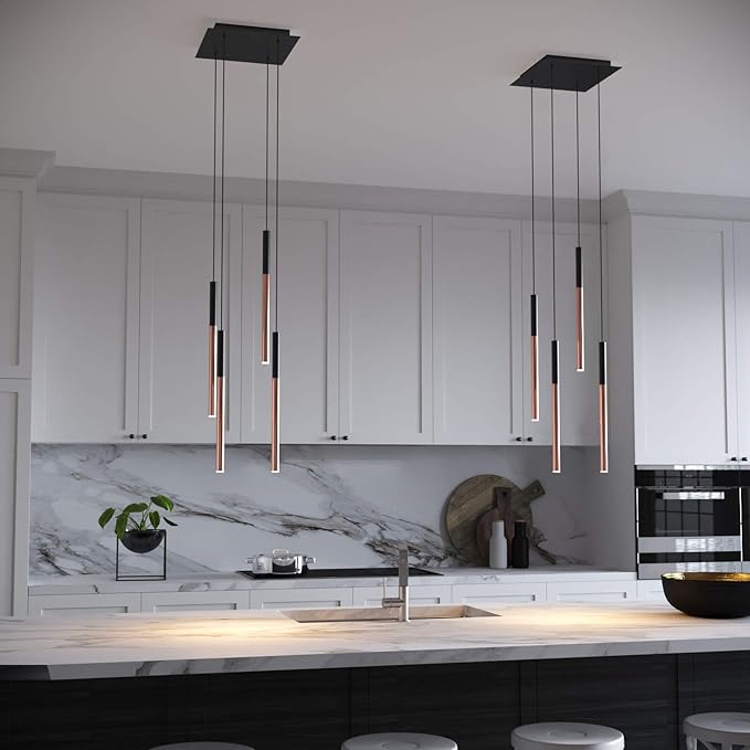 ALTAIR 4 Mini Pendant Lighting Black-Copper - Image 6