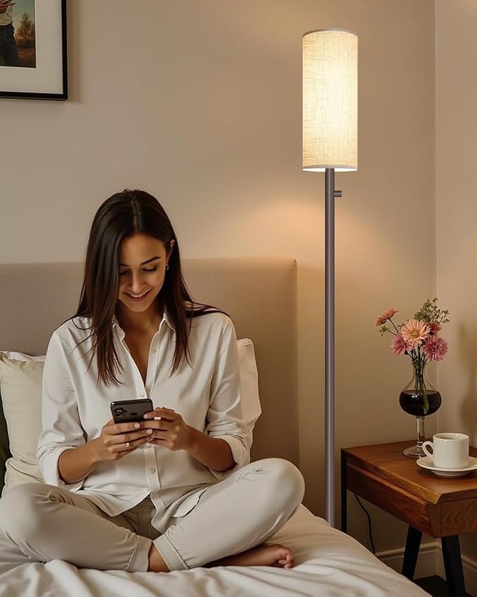 Dimmable Floor Lamp for Living Room, Modern Standing Lamp - Image 5