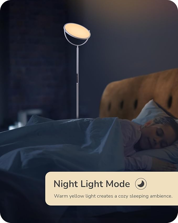 EDISHINE 76" Tall Floor Lamp, 28W 2500LM Bright LED Lights - Image 7